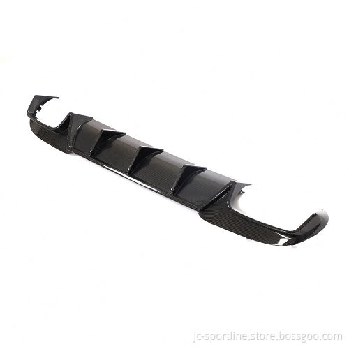 Carbon Fiber Rear Bumper Diffuser for Mercedes-Benz E63 AMG W212 Sedan 2013-2016